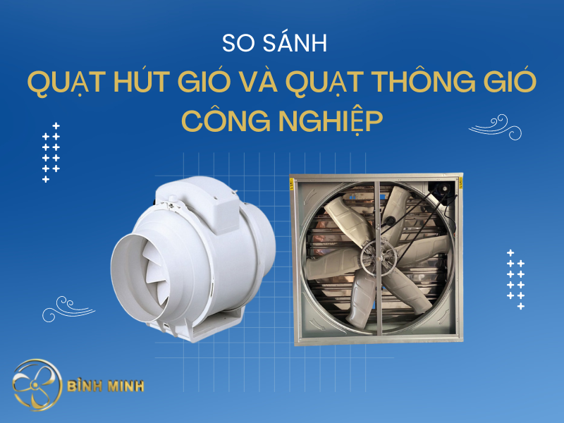 quạt hút gió công nghiệp nhà xưởng Bình Minh